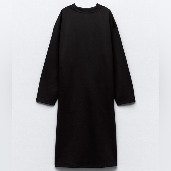 Zara Ruched Long Interlock Jacket - Picture 6 of 8